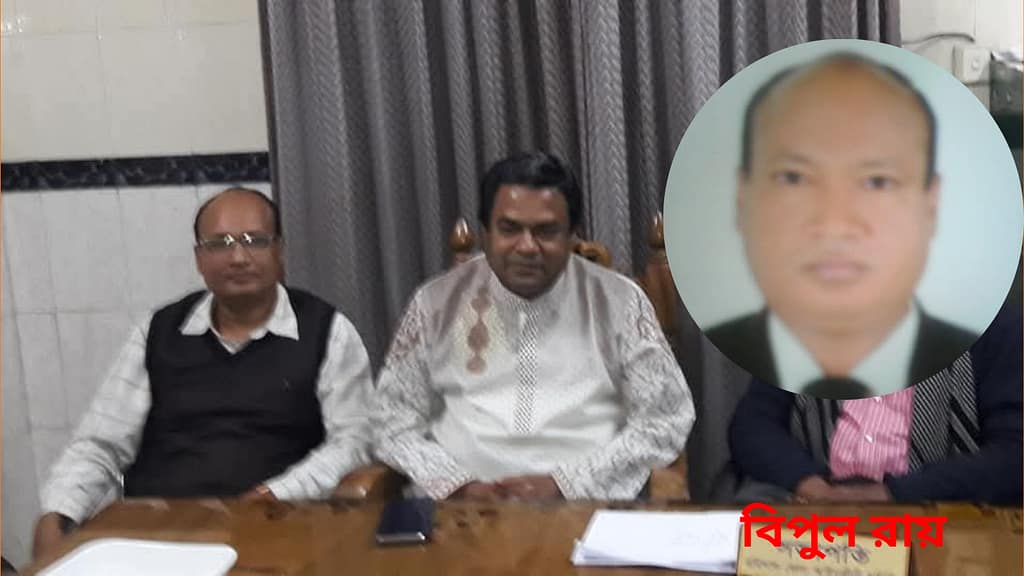 বরিশালে জজকোর্ট এর সিনিয়র আইনজীবী বিপুল রায়