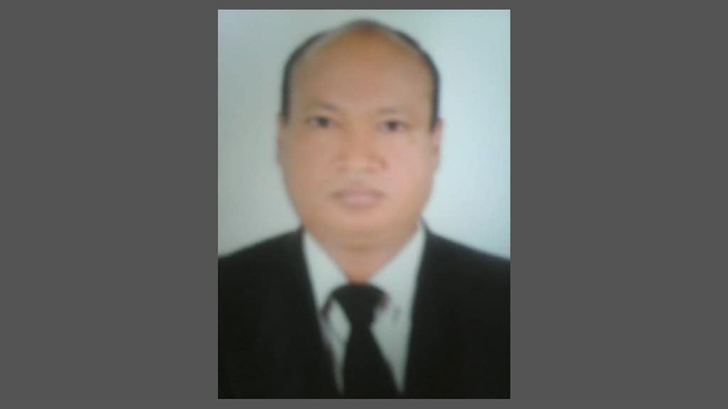 বরিশালে জজকোর্ট এর সিনিয়র আইনজীবী বিপুল রায়